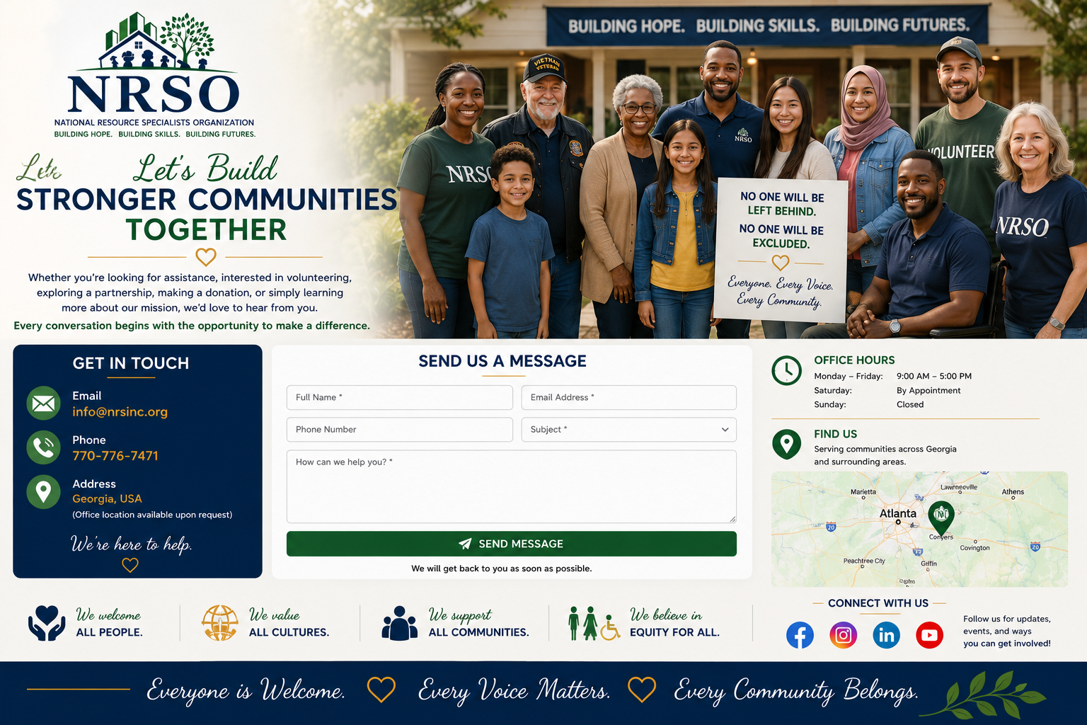 Community outreach visual