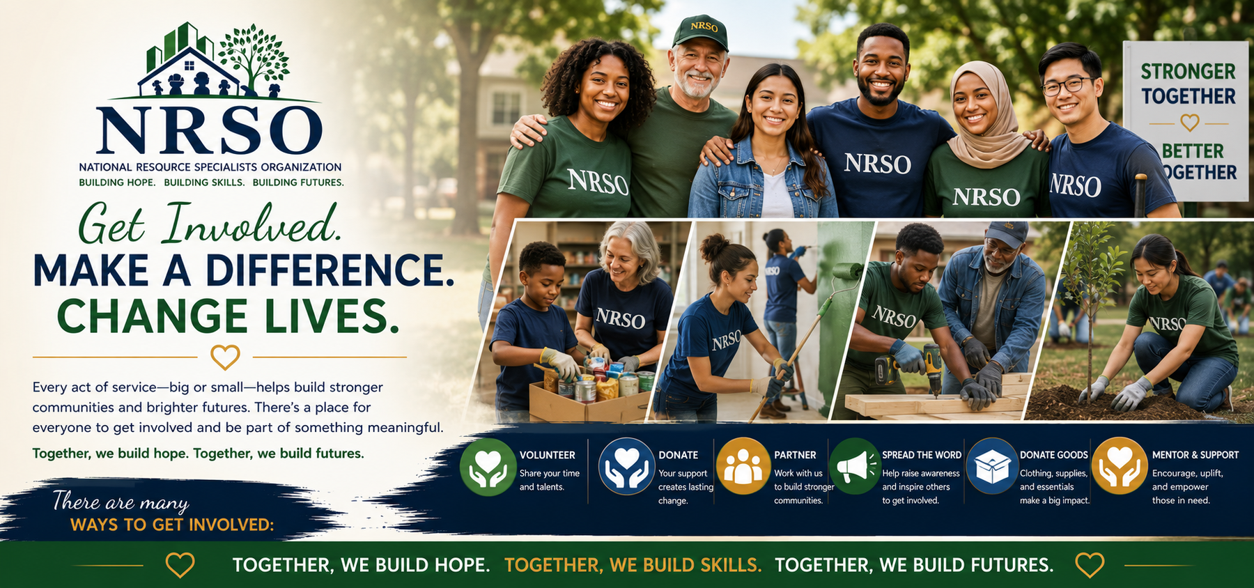 NRSO get involved and volunteer banner